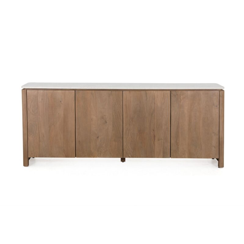 Dressoir Dallas Naturel Mangohout 210 cm - Image 6