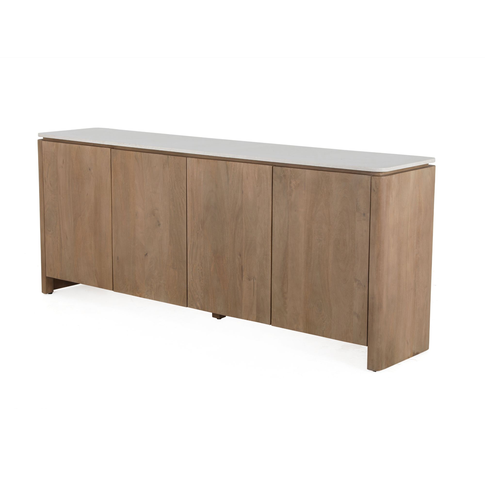 STF-3707_6 Dressoir Dallas Naturel Mangohout 210 cm - Image 7
