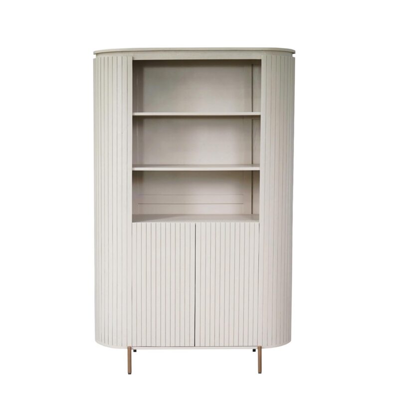 Wandkast Solana Zand Mangohout 115 cm - Image 1