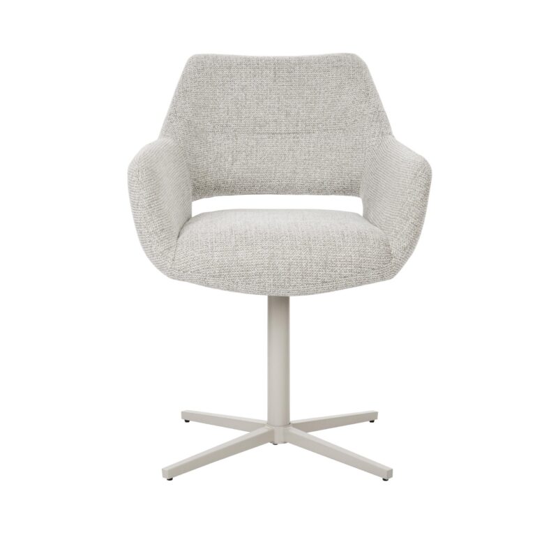 Draaibare eetkamerstoel Lux Beige - Image 2