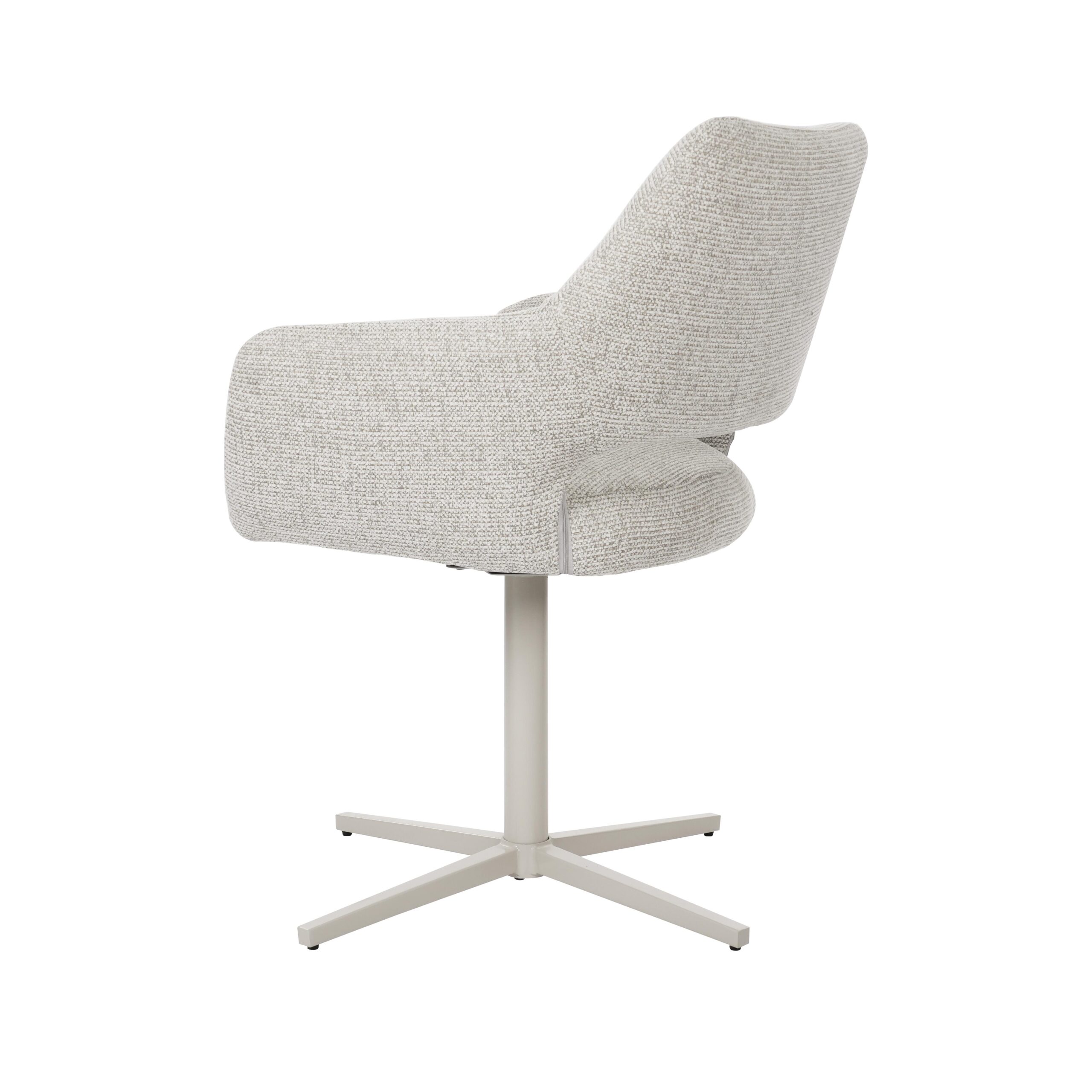 Draaibare eetkamerstoel Lux Beige - Image 5