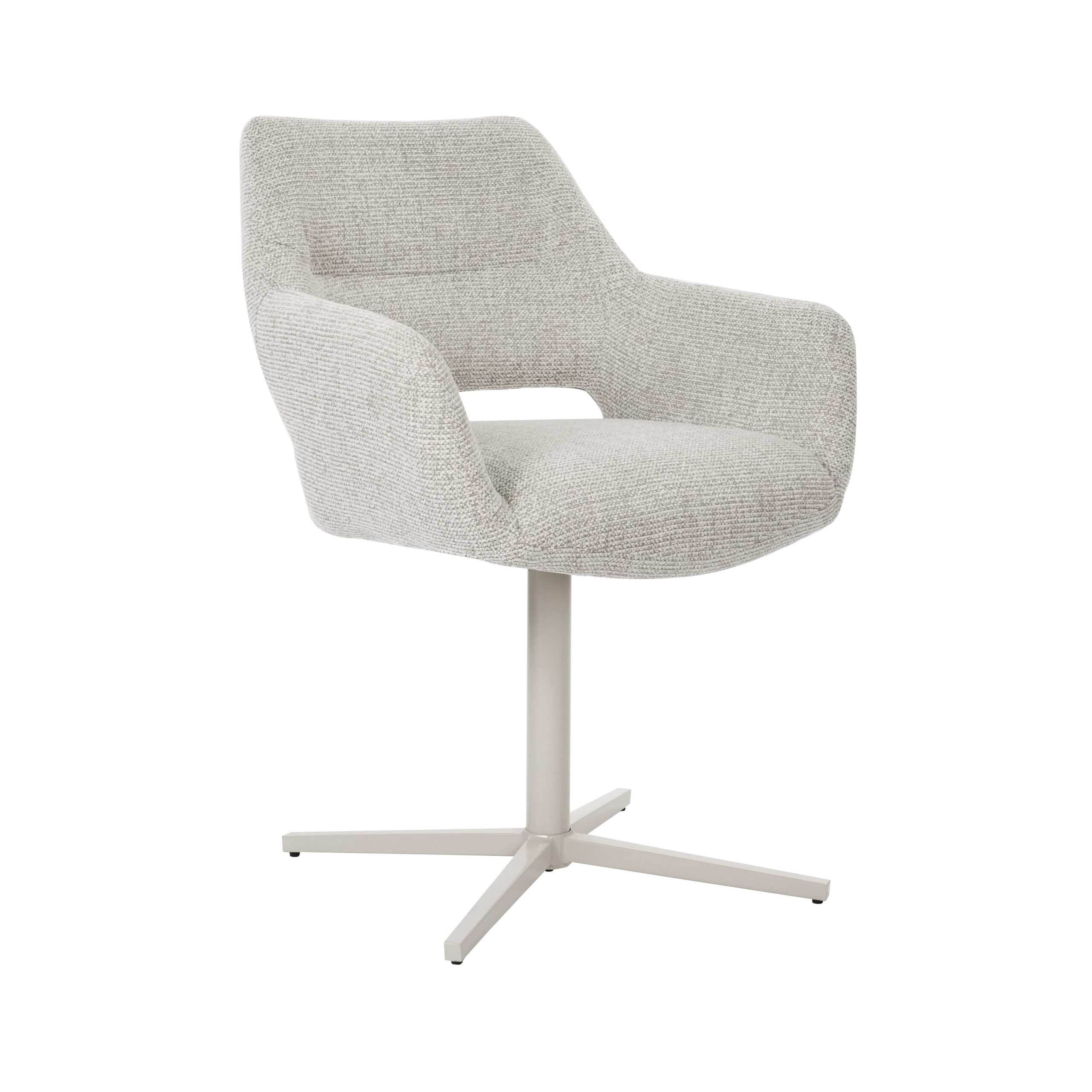 Draaibare eetkamerstoel Lux Beige - Image 8
