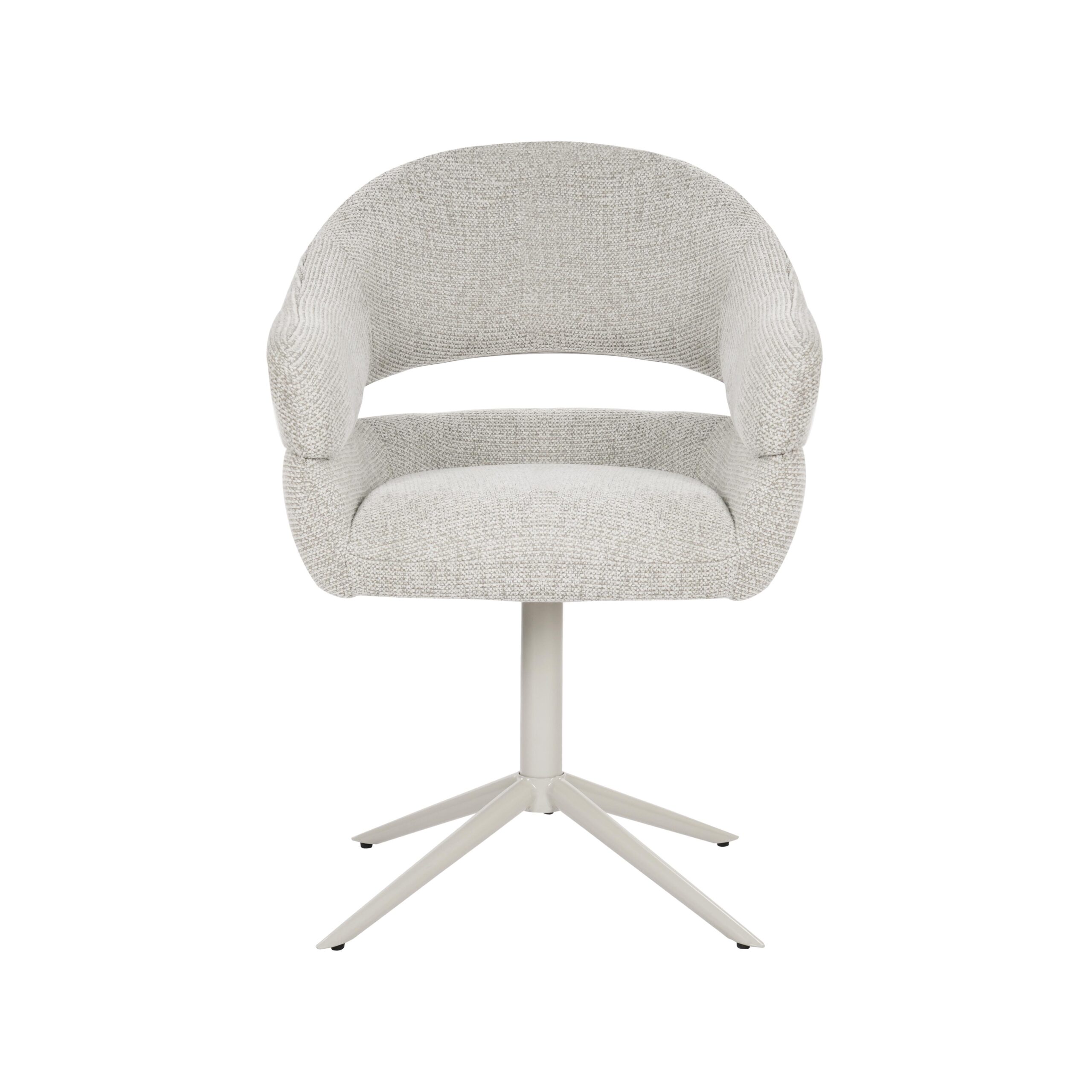 Draaibare eetkamerstoel Lily Beige - Image 2