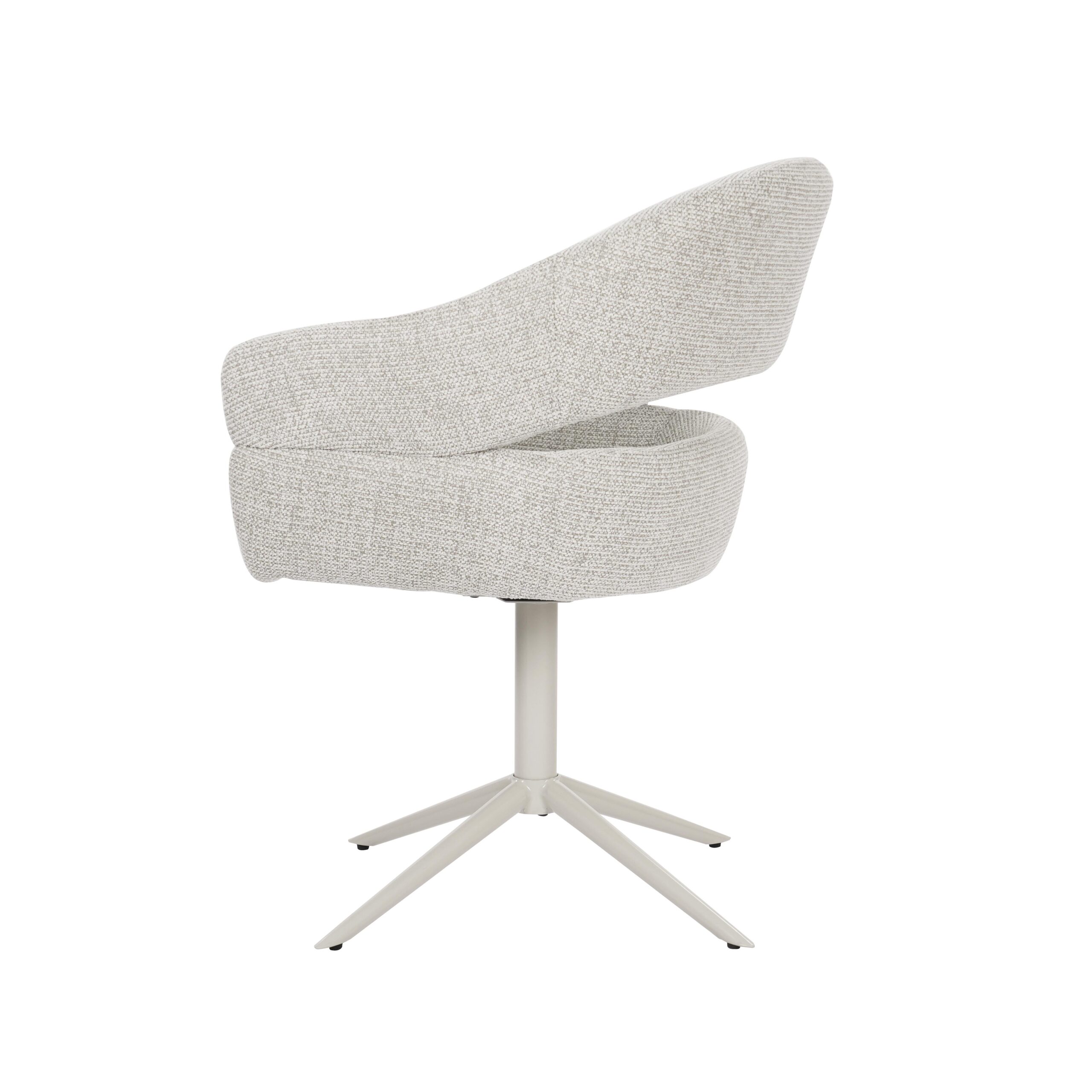 Draaibare eetkamerstoel Lily Beige - Image 9