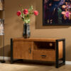Tv meubel Boaz | 110 cm | met deur en open vak - Image 1