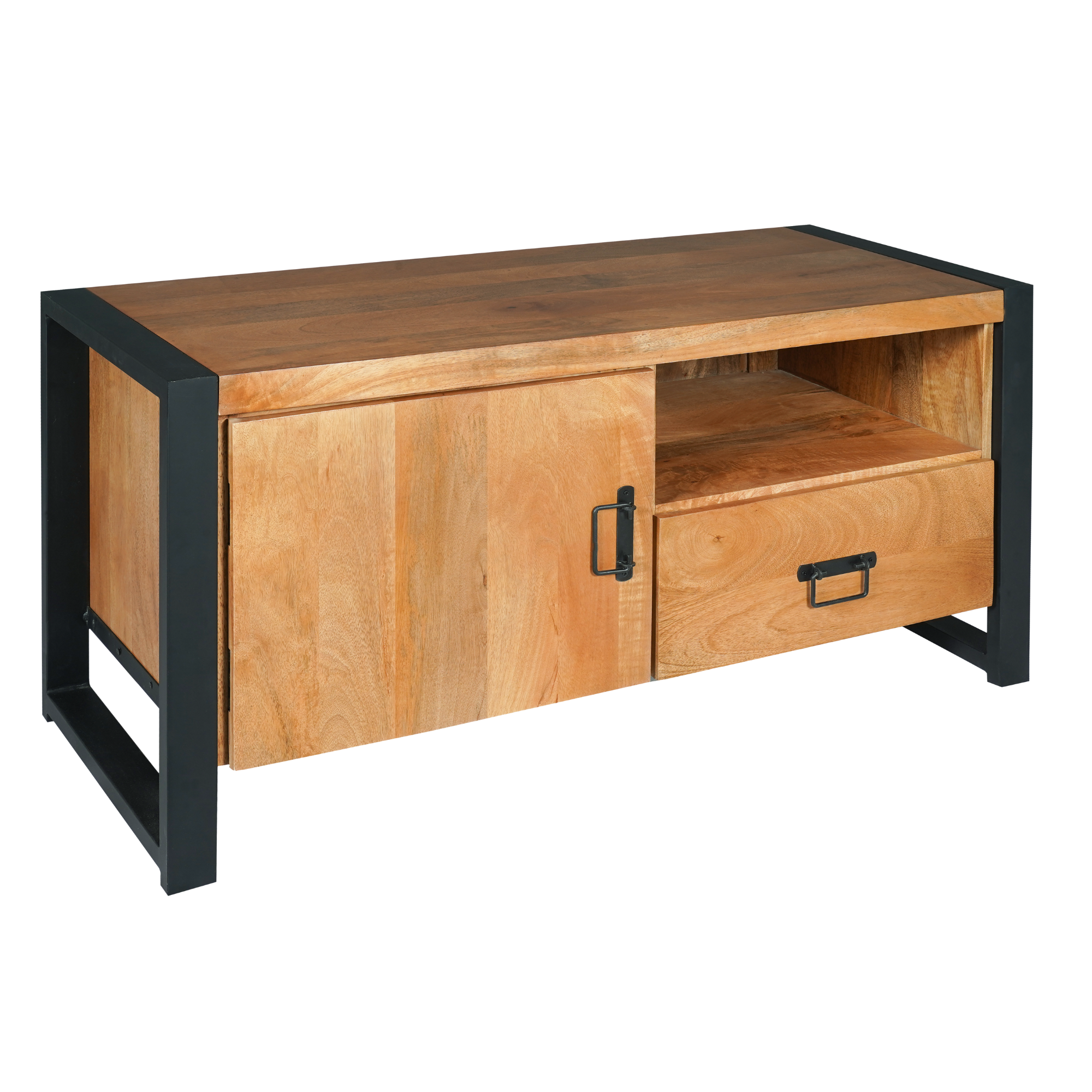 Tv meubel Boaz | 110 cm | met deur en open vak - Image 5
