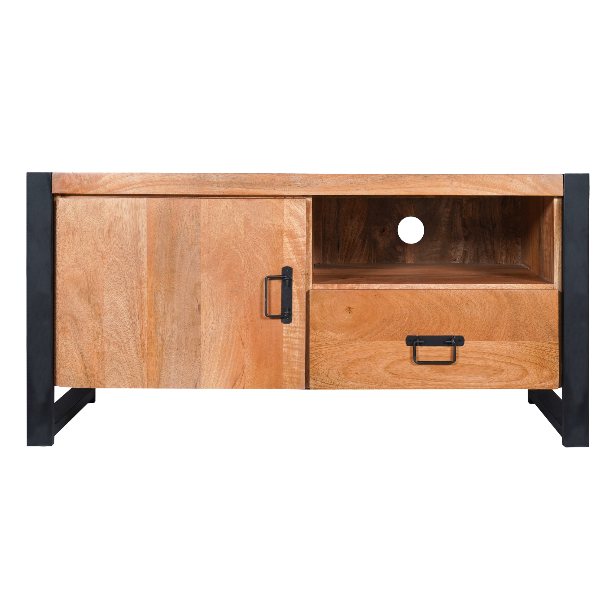 Tv meubel Boaz | 110 cm | met deur en open vak - Image 8