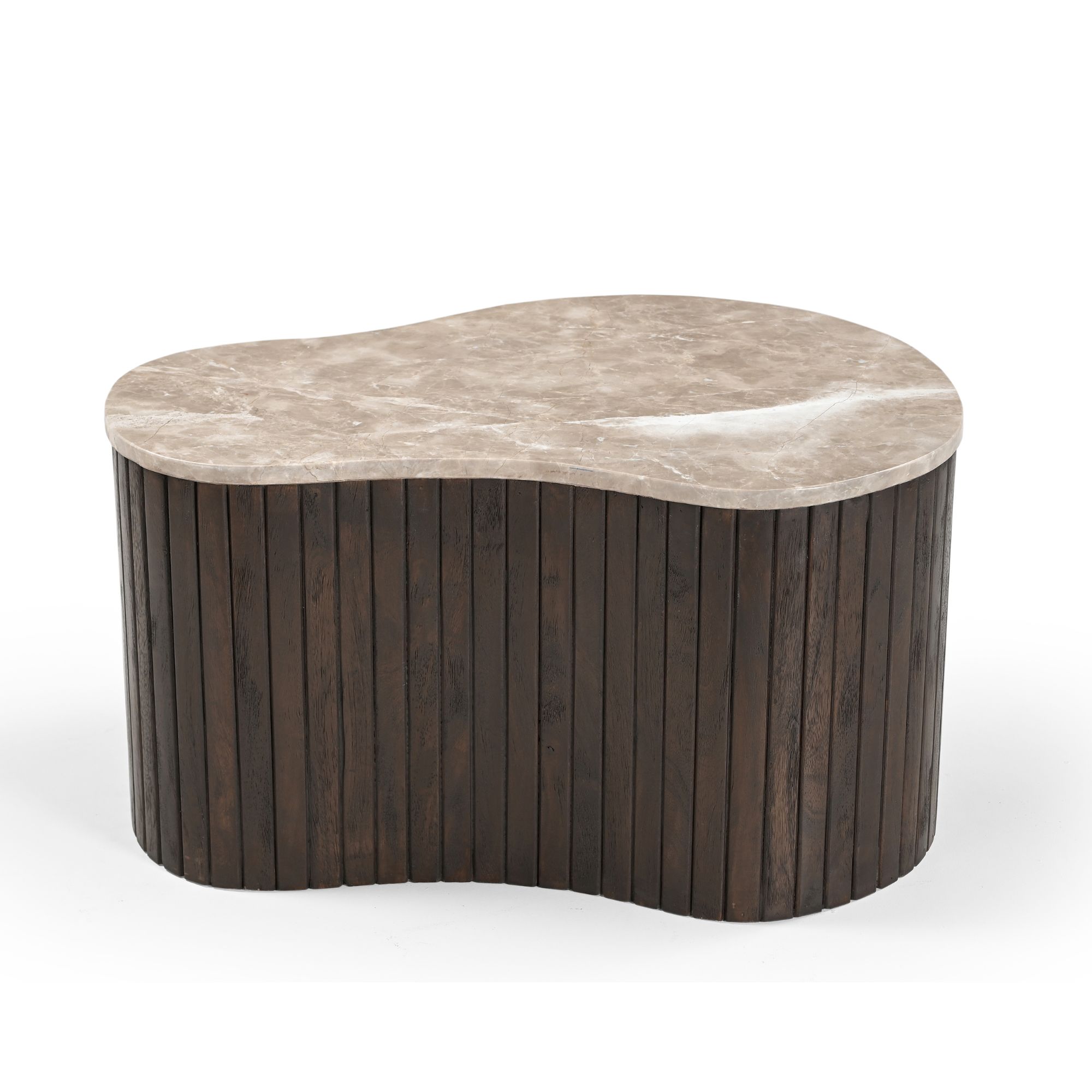 Salontafel Nomi Bruin Marmer 70 cm - Image 4