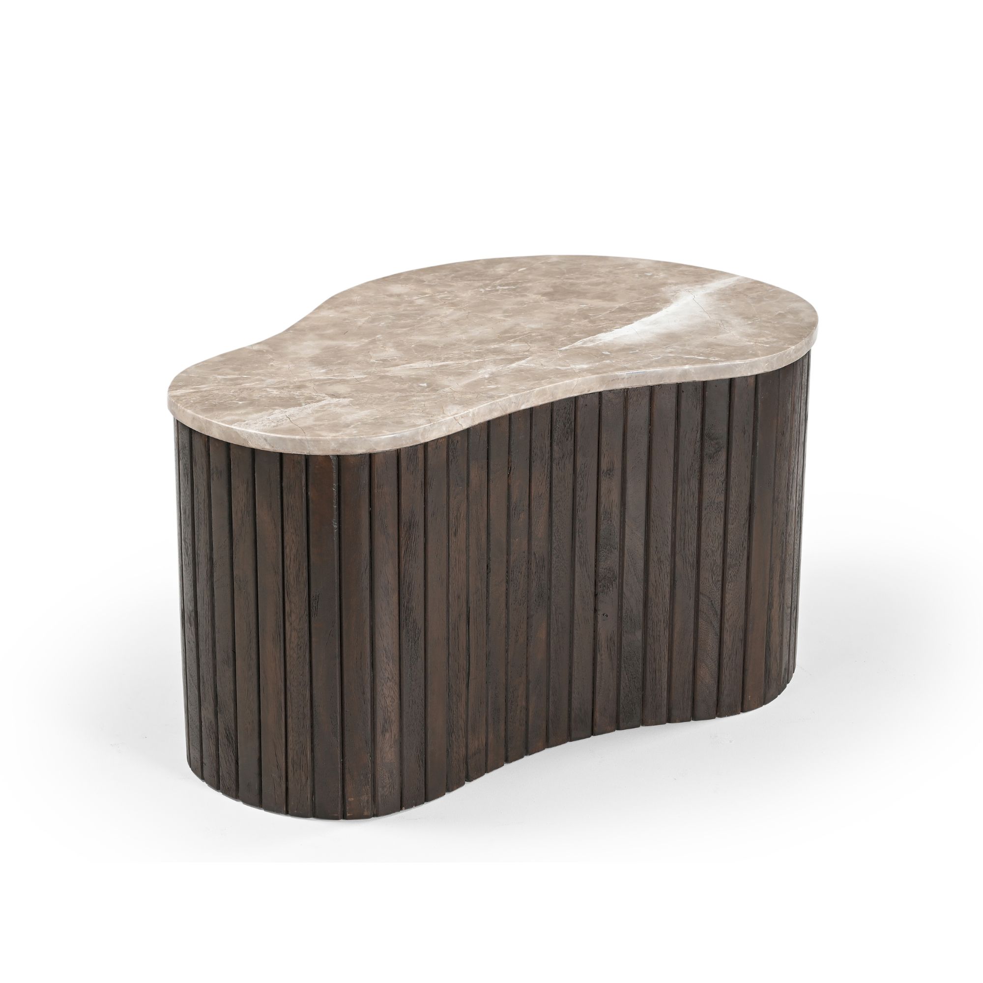 Salontafel Nomi Bruin Marmer 70 cm - Image 5