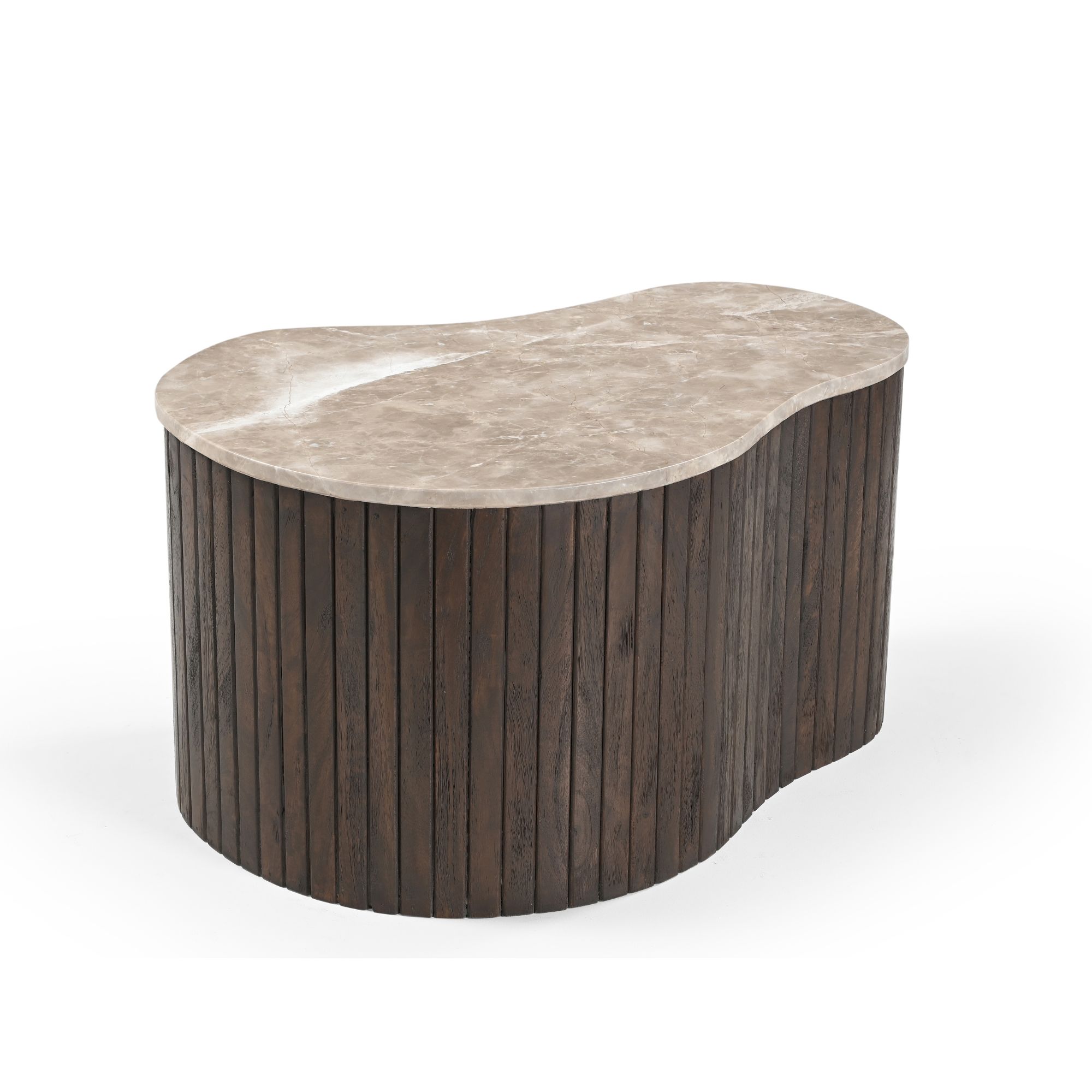 Salontafel Nomi Bruin Marmer 70 cm - Image 6