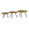 STF-2014_4 Ronde salontafel set Ohio Naturel Mangohout 70 cm - Image 5