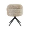 STF-9892_8 Draaibare eetkamerstoel Bella Beige Poot Zwart - Image 9