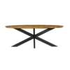 STF-13545_6 Ovale eettafel Brandy Naturel Mangohout 300 cm - Image 7
