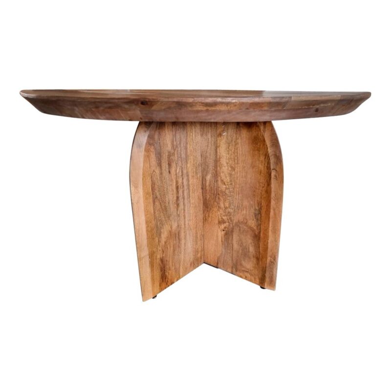 Ronde eettafel Tense Naturel Mangohout 130 cm - Image 3