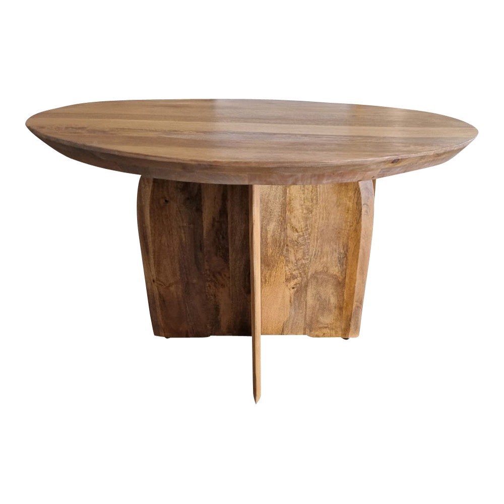 Ronde eettafel Tense Naturel Mangohout 150 cm - Image 4