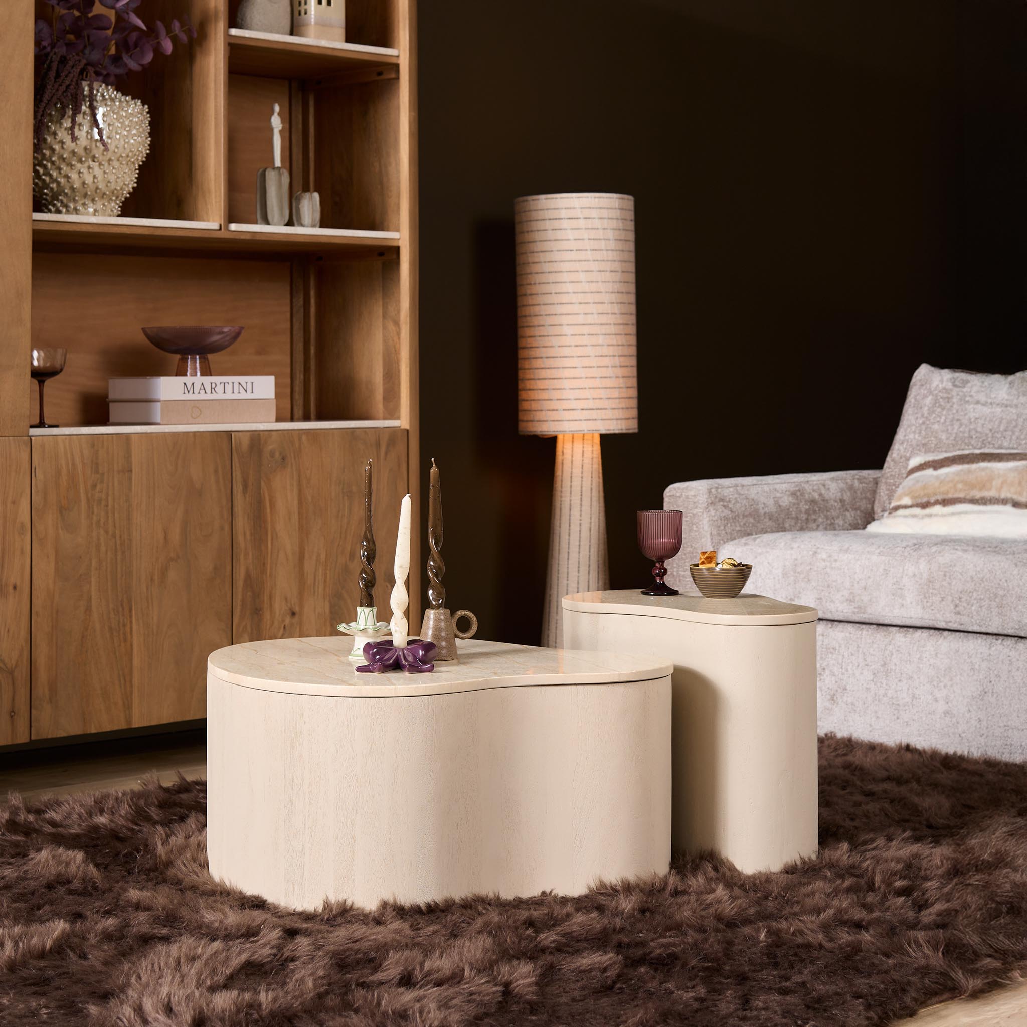Salontafel Lovi Zand 50 cm - Image 3