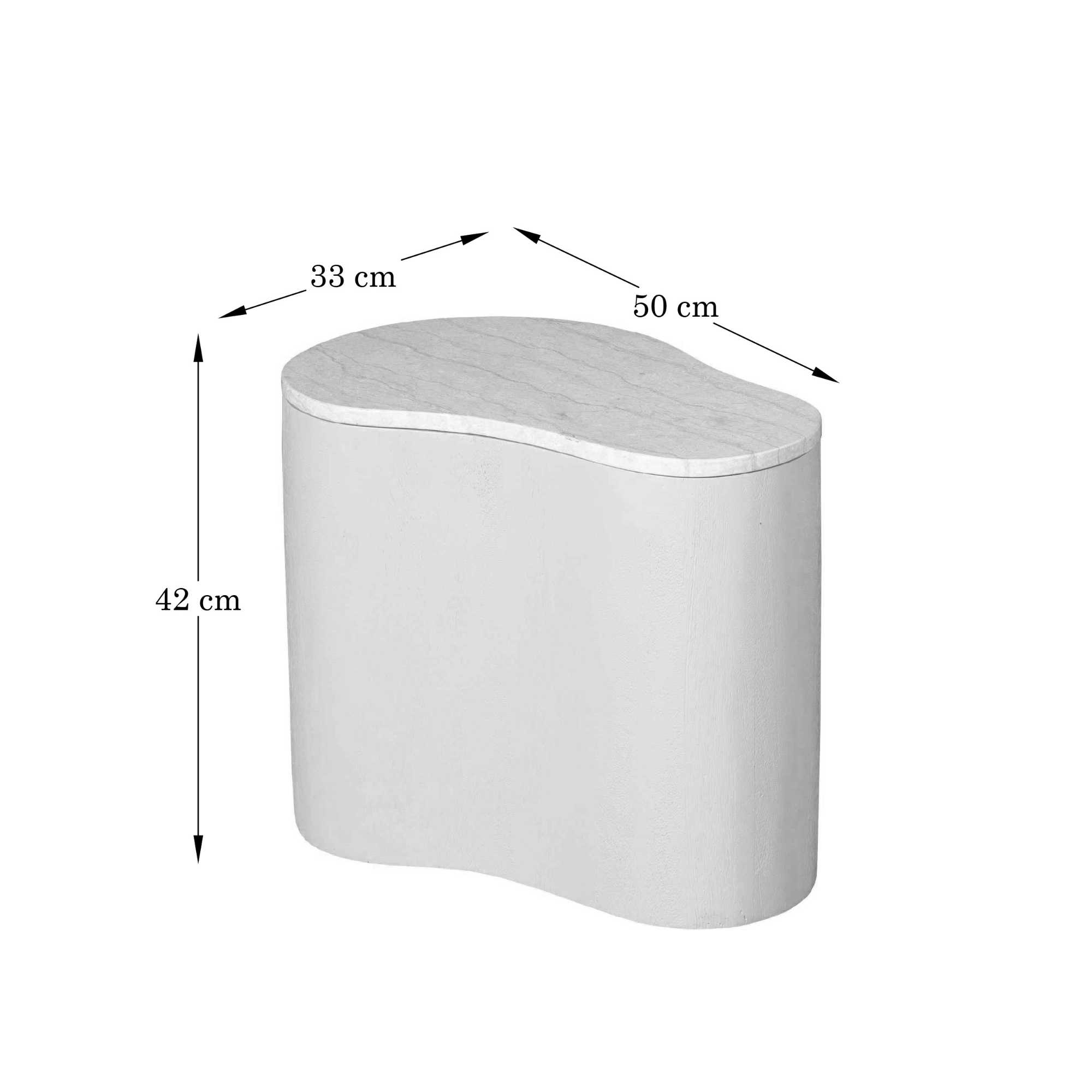 Salontafel Lovi Zand 50 cm - Image 10