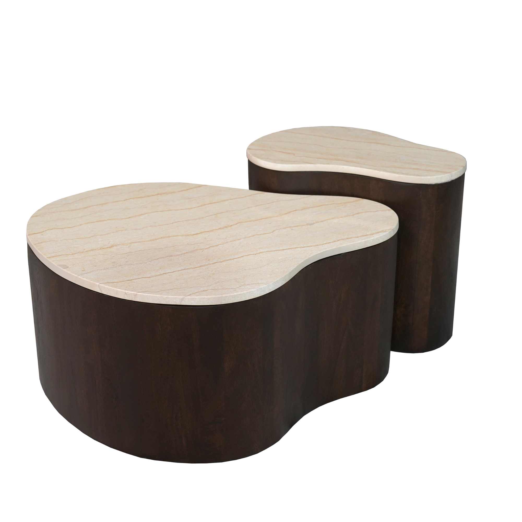 Salontafel Lovi Bruin 77 cm - Image 3