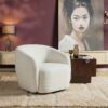 Draaibare Fauteuil Yara Off White - Image 1