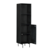 STF-5757_5 Boekenkast Madison Zwart Mangohout 55 cm - Image 6