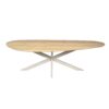 Organische eettafel Cloud Naturel Poot Zand Eikenhout 240 cm - Image 1
