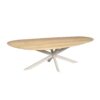 STF-1062_1 Organische eettafel Cloud Naturel Poot Zand Eikenhout 240 cm - Image 2