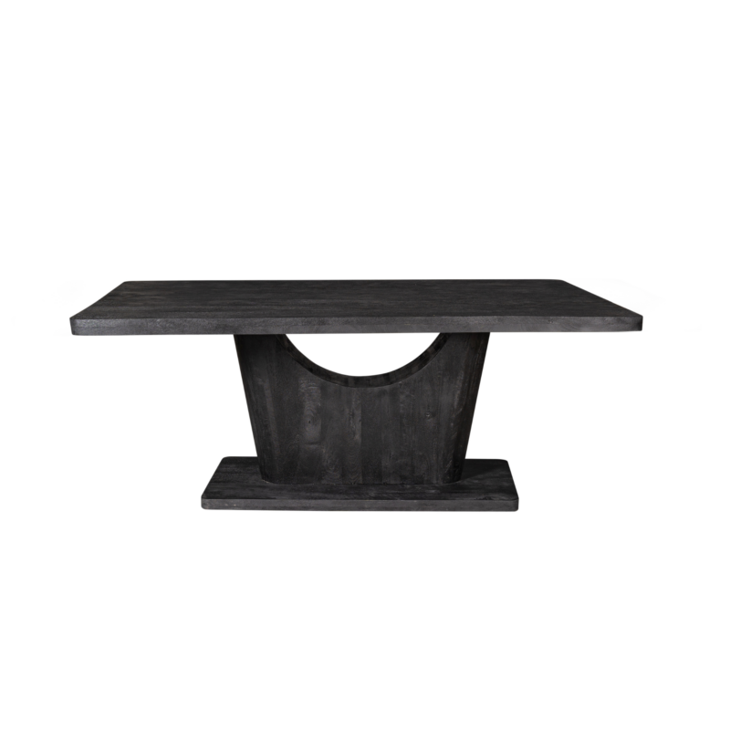 Eettafel Voco Zwart Mangohout 200 cm - Image 2