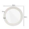 Ronde spiegel Dide Zand Mangohout 40 cm - Image 3