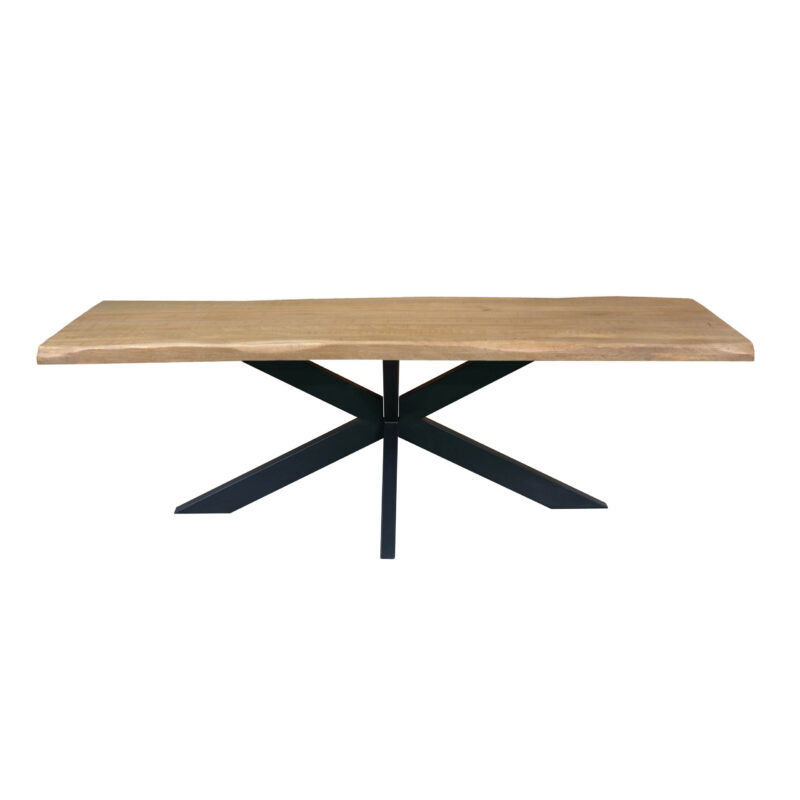 Boomstamtafel Dakota Naturel Mangohout 200 cm - Image 2