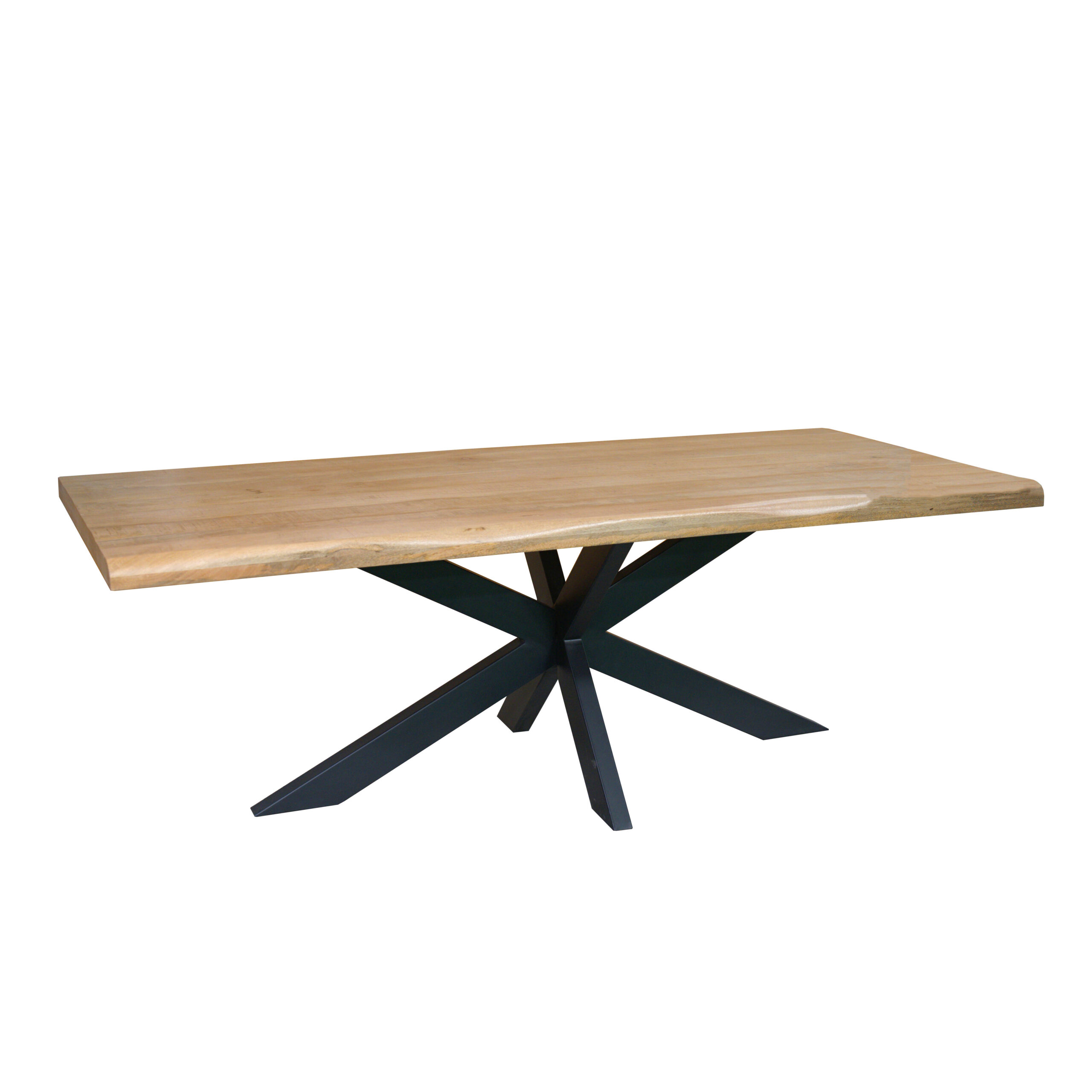 Boomstamtafel Dakota Naturel Mangohout 200 cm - Image 3