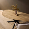 STF-1049_1 Organische eettafel Cloud Naturel Eikenhout 210 cm - Image 2