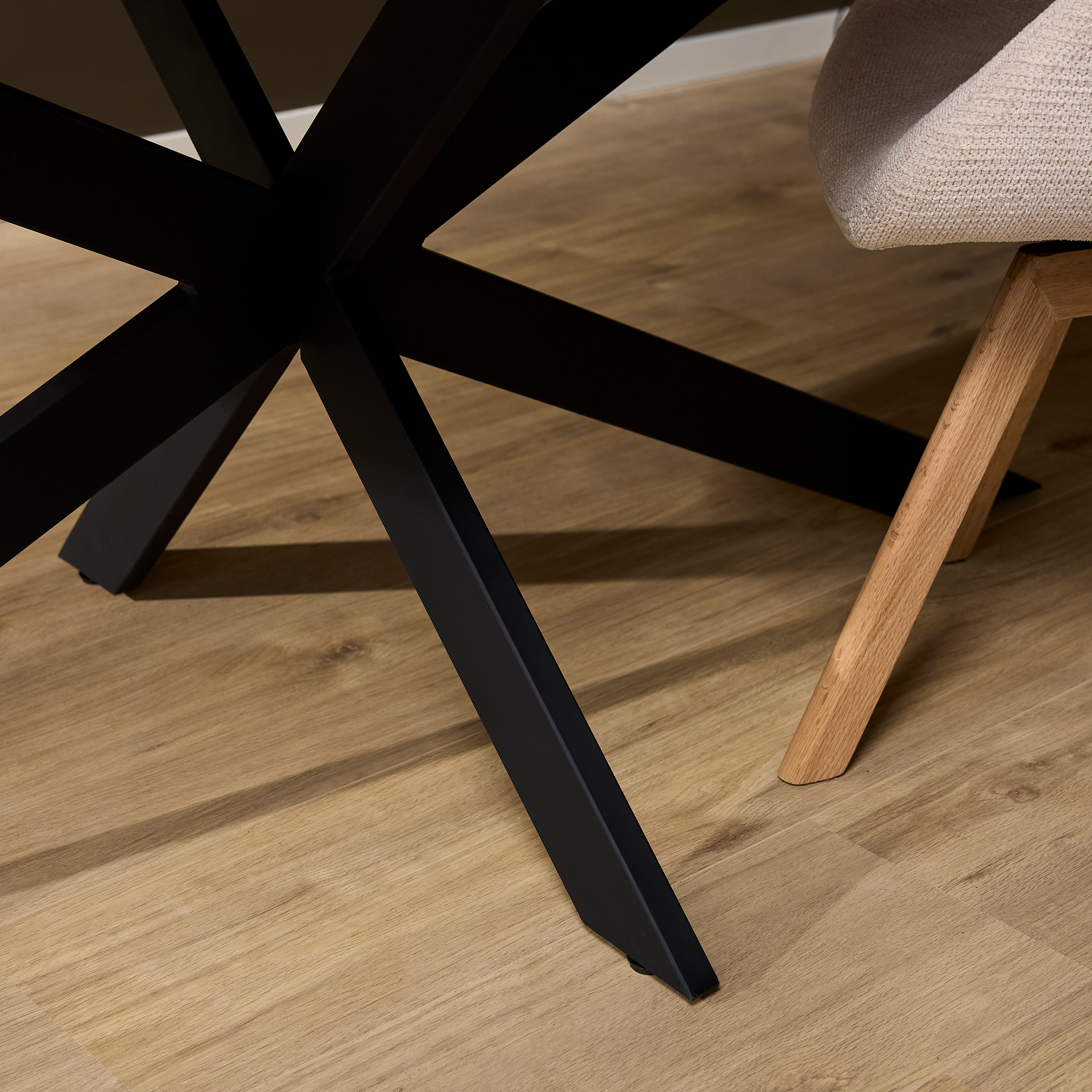 STF-1049_3 Organische eettafel Cloud Naturel Eikenhout 210 cm - Image 4