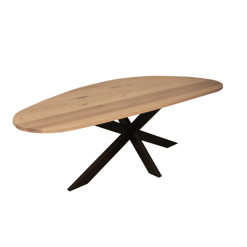 Organische eettafel Cloud Naturel Eikenhout 280 cm - Image 6
