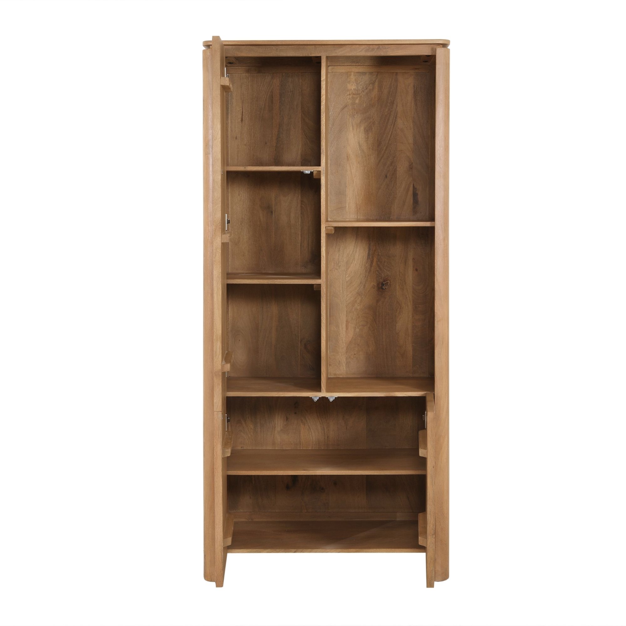 Vakkenkast Dallas Naturel Mangohout 90 cm - Image 2