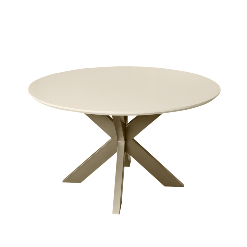 Ronde eettafel Madison Zand Mangohout 110 cm - Image 2