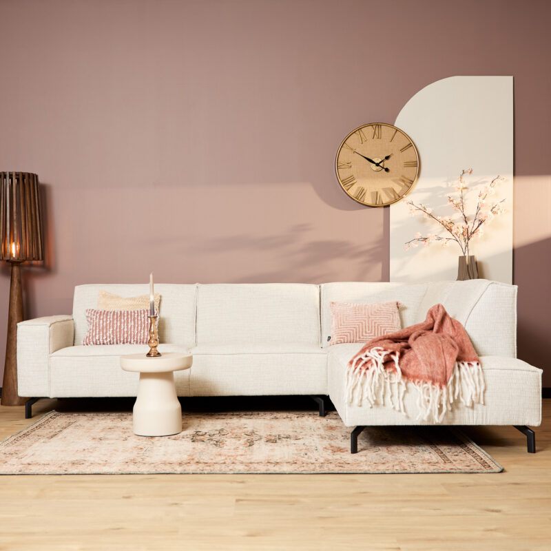 MySofa Floris Hoekbank Baltimore Beige 2,5 zits+Divan Rechts - Image 1