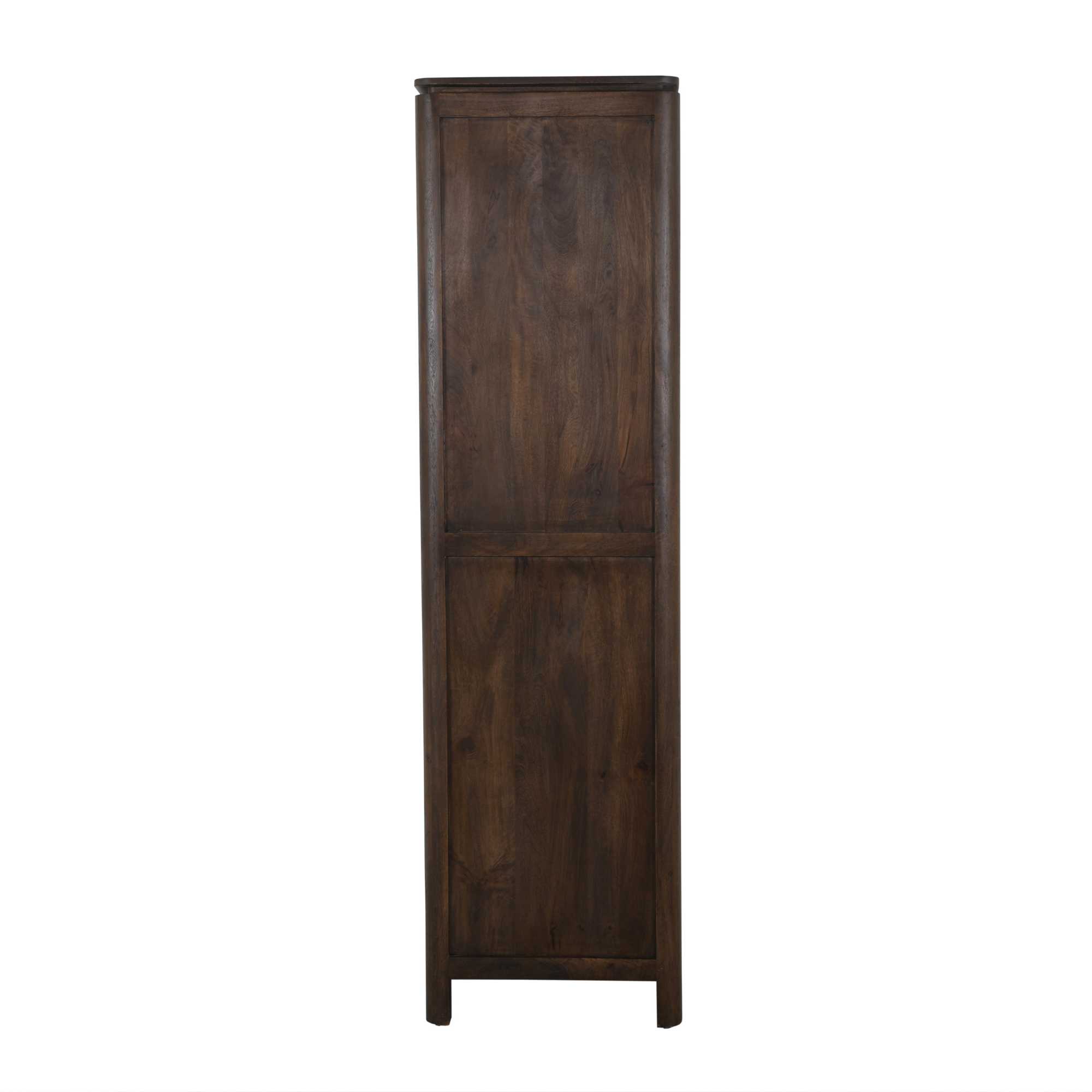 Boekenkast Dallas Bruin Mangohout 55 cm - Image 4