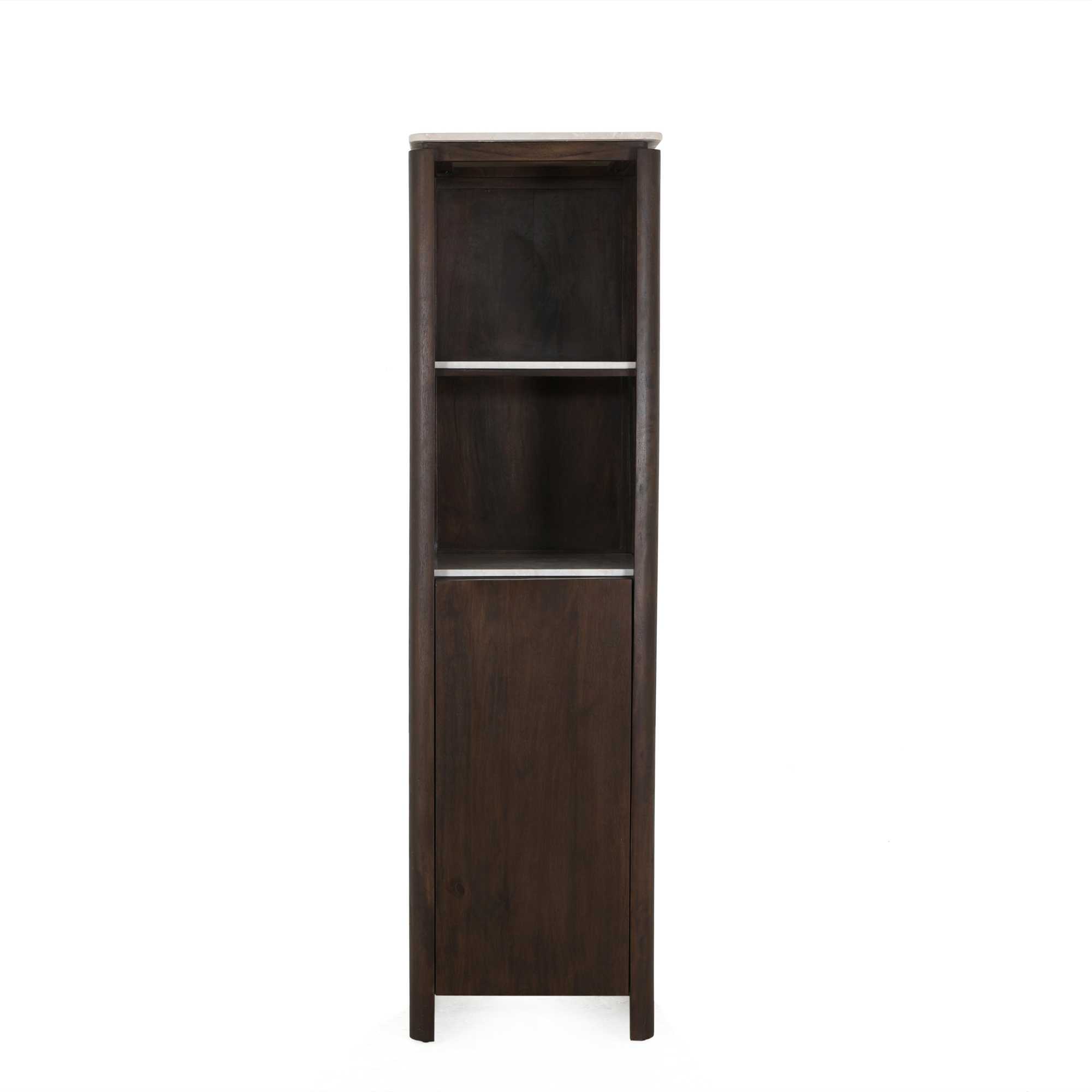 Boekenkast Dallas Bruin Mangohout 55 cm - Image 5