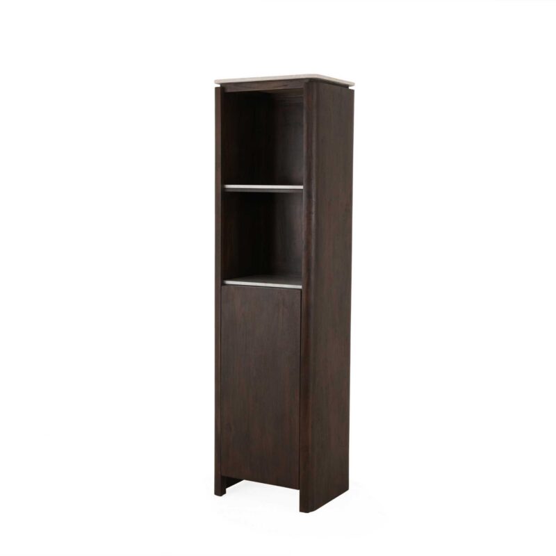 Boekenkast Dallas Bruin Mangohout 55 cm - Image 6