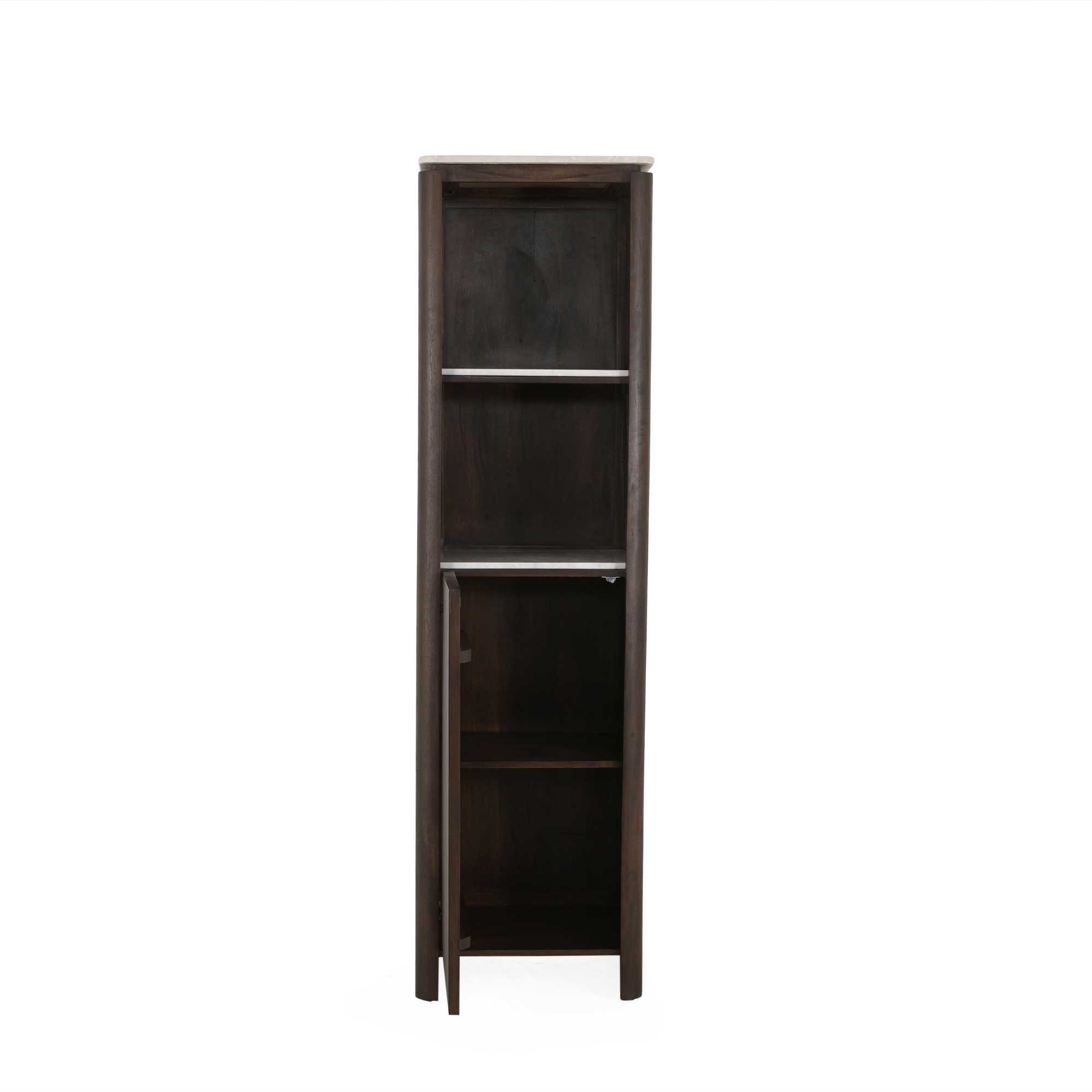Boekenkast Dallas Bruin Mangohout 55 cm - Image 7