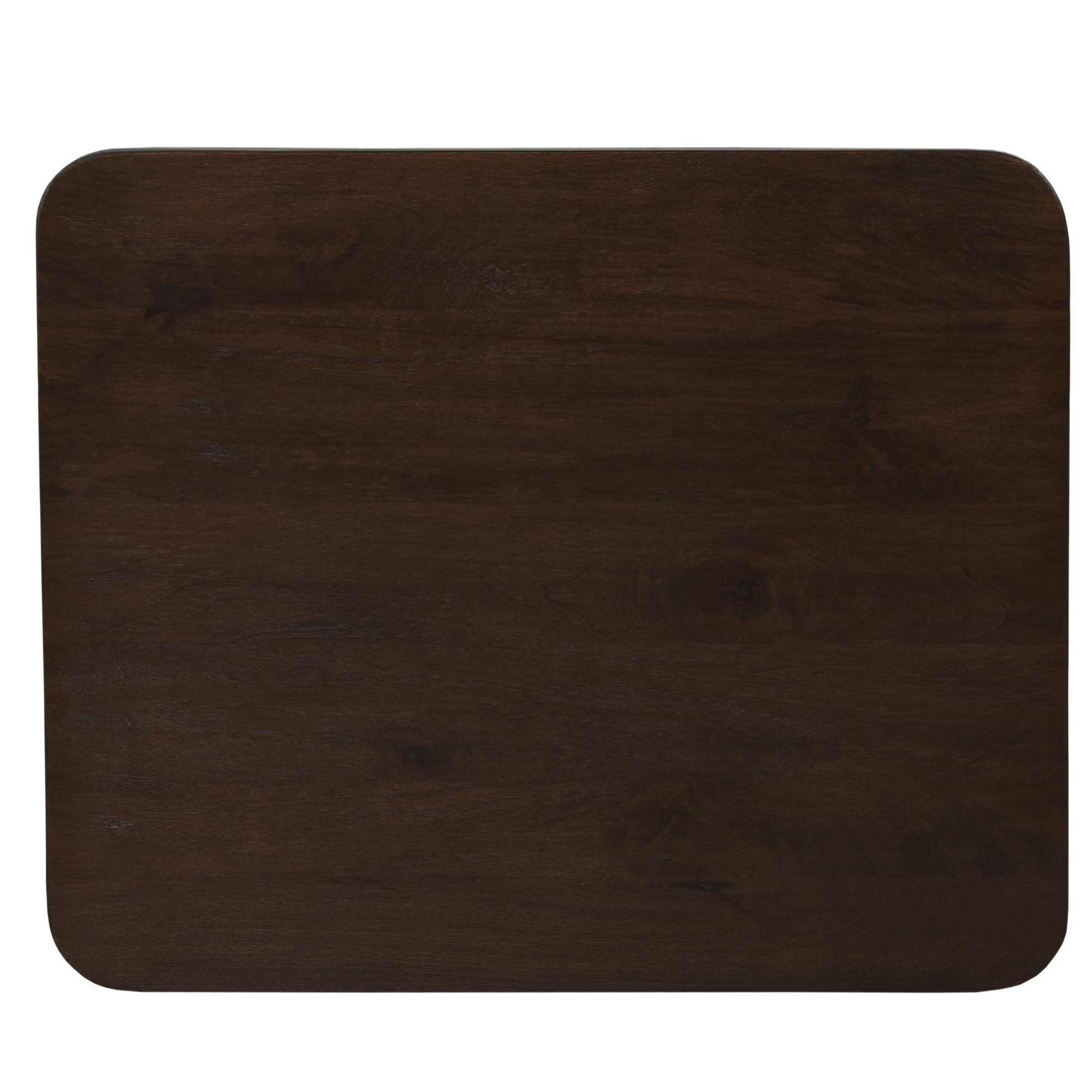 Boekenkast Dallas Bruin Mangohout 55 cm - Image 12
