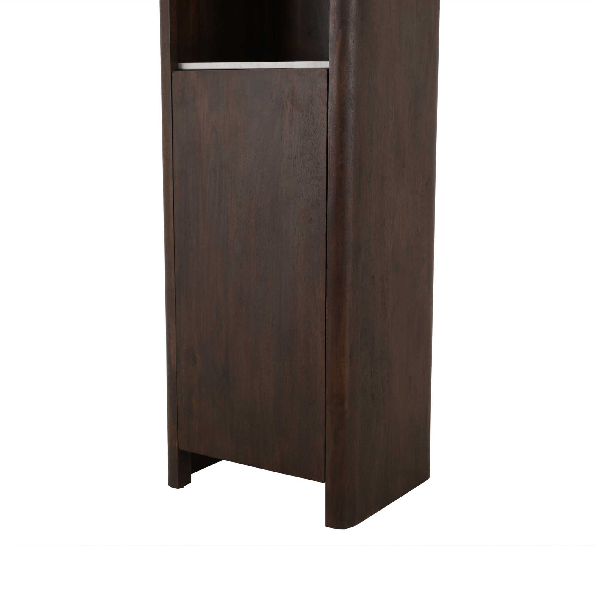 Boekenkast Dallas Bruin Mangohout 55 cm - Image 13