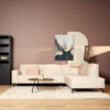 MYS-4003_9 MySofa Floris Hoekbank Velvet Beige 2,5 zits+Divan Rechts - Image 10