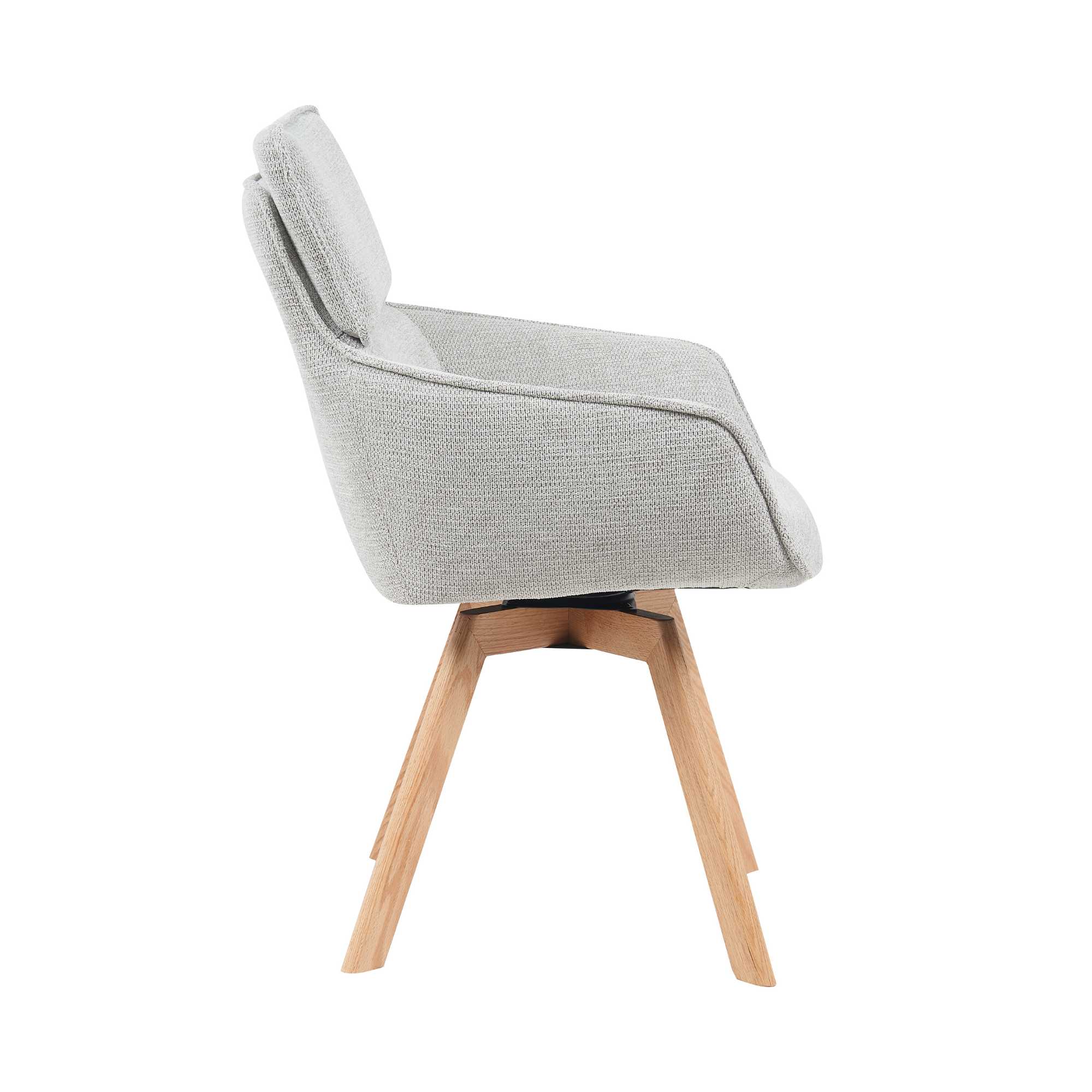 Draaibare eetkamerstoel Jona Taupe - Image 5