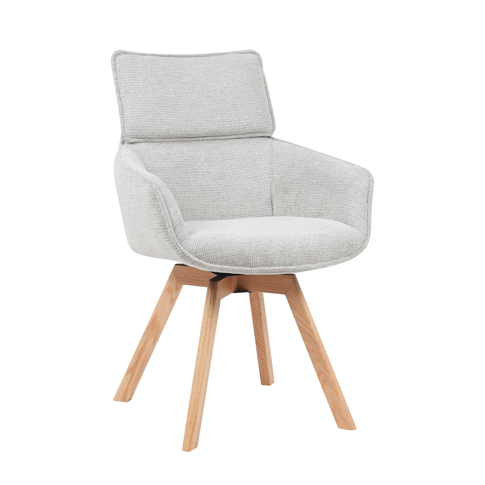 Draaibare eetkamerstoel Jona Taupe - Image 7