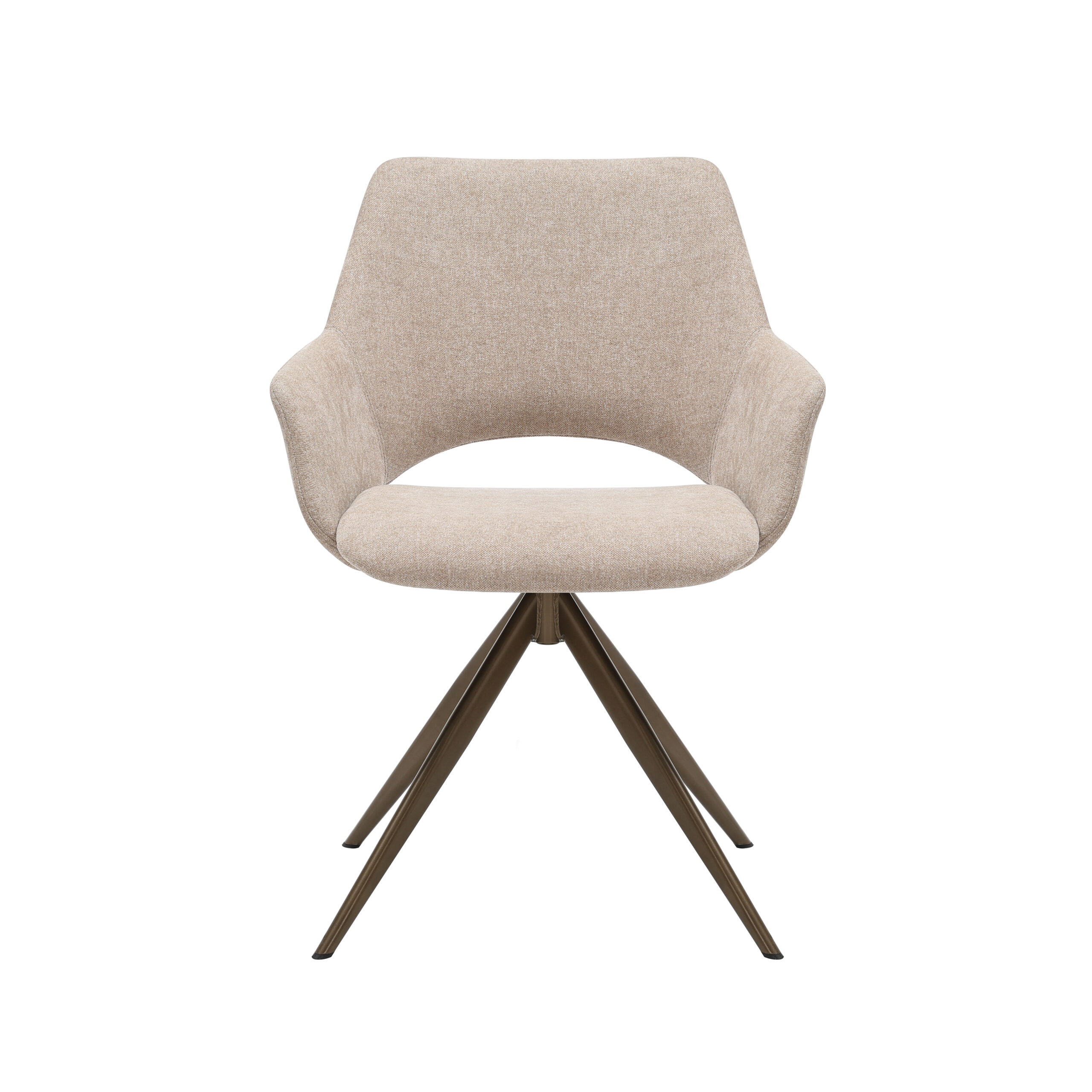 Draaibare eetkamerstoel Daisy Beige - Image 5