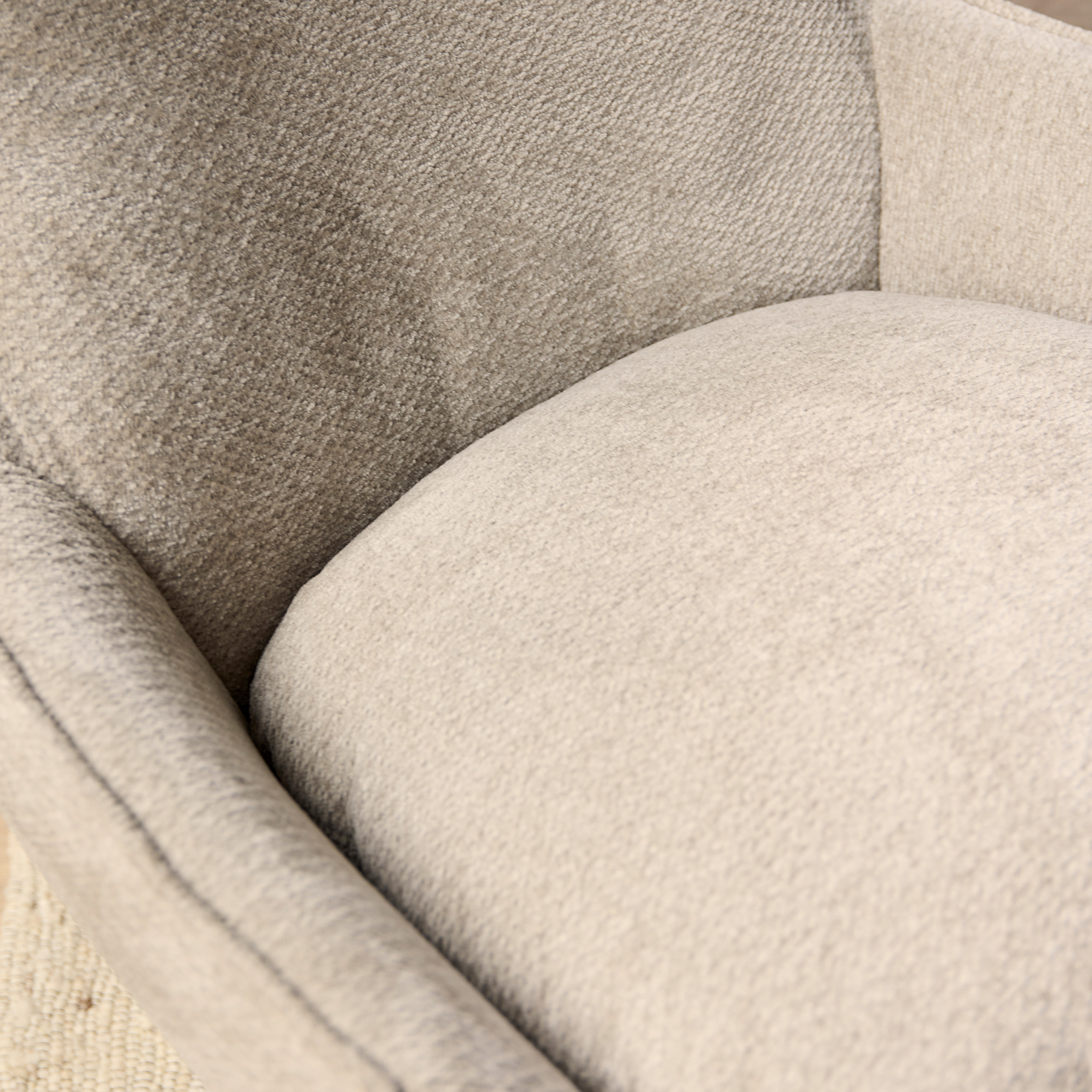 Draaibare fauteuil Olivia Taupe - Image 2