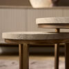 STF-2019_1 Salontafel set Madison Zand Mangohout 70 cm - Image 2