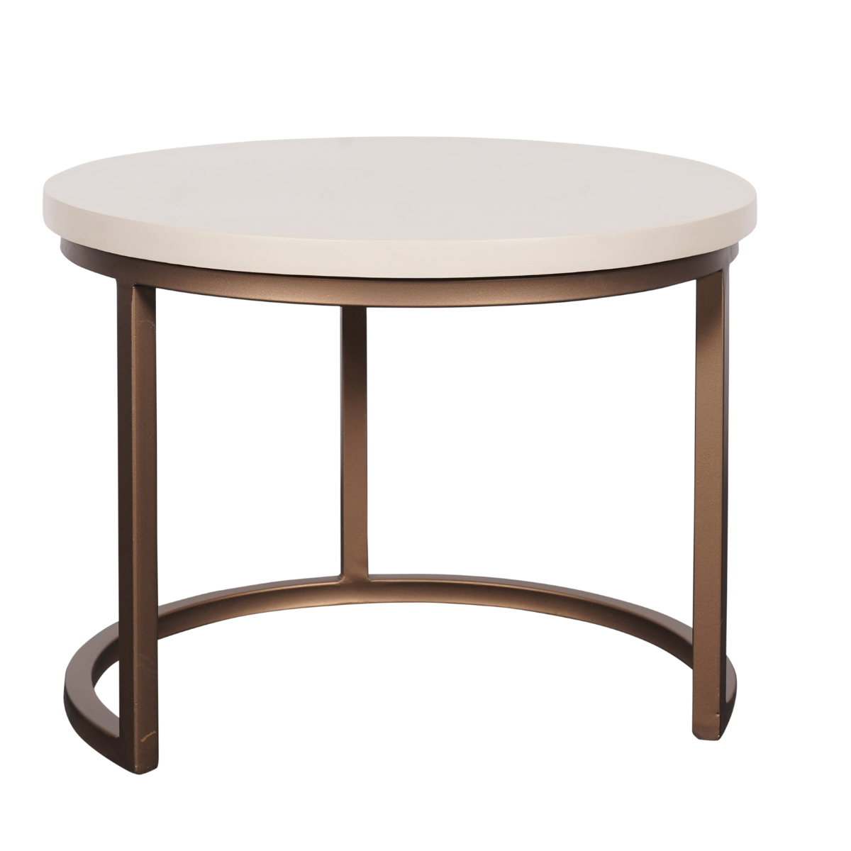 Salontafel set Madison Zand Mangohout 70 cm - Image 7