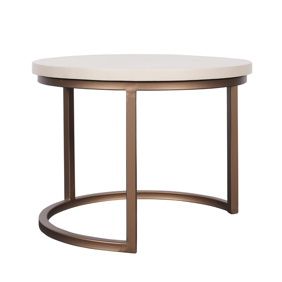 Salontafel set Madison Zand Mangohout 70 cm - Image 8